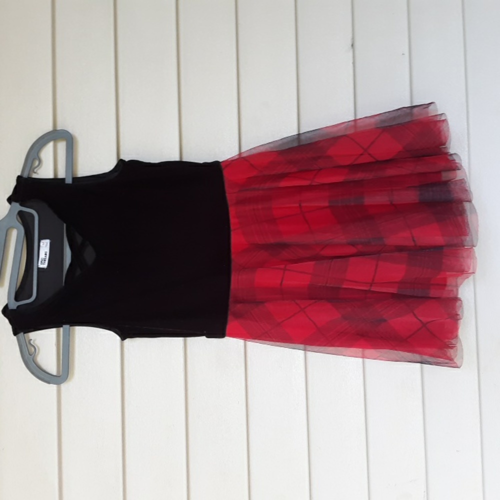 Epic threads dress macys girls size medium Christmas holiday velvet
